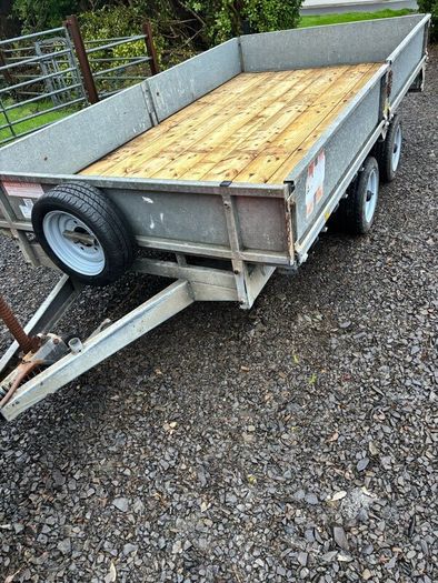 12x6 Hudson dropside trailer