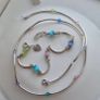 Sterling silver stamp 925 collier/bracelet size 18.5cm Image 9