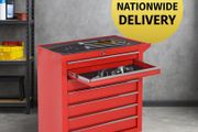 Heavy-Duty Tool Chest on Wheels Portable 7 drawer