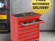 main image for ad Heavy-Duty Tool Chest on Wheels Portable 7 drawer