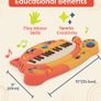B. toys Meowsic Interactive Cat Piano with Microphone Image 3
