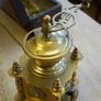 Vintage Brass Coffee Grinder Image 2