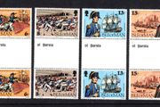1979 Isle of Man 150th Death Anniversary of Captain John Quilliam 1771-1829 Commemorative Stamps Gutter Pairs Mint Never Hinged (MNH)