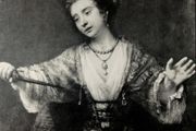 An Original Rare Antique Print from Picture Relics - The Procuress (1664) by REMBRANDT