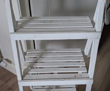 Wooden shelf