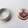 Limoges small "P.Pastaud" porcelain trinket box with gilt bands Image 2