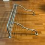 Gray metal coat rack Image 3