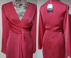 Missguided Wrap Shift Dress, New With Tags