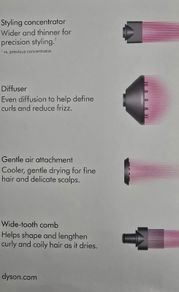 Dyson supersonic - accessoires only