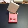 NEW Ted Baker Gold color CHERRY small earrings RRP 29 euro NEW & BOXED Image 2