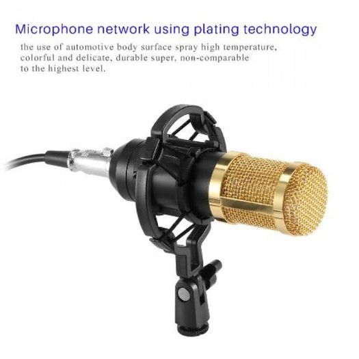 08711 Condenser Microphone Live Studio Sound Recording Mount Boom Stands Kit