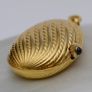Vintage Ladies Royal Gold Oval Pendant manual Watch Image 5