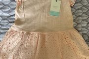 New baby dress pale pink 18-24 m