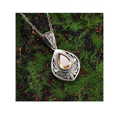 Boho Style Necklace with a Sun Stone - lovely gift