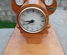 Wooden World time Mantel Clock
