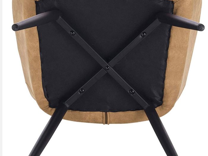 BRAND NEW 1pc Dining Chairs for kitchen, Mid Century Modern Side Chairs,Velvet Upholstered Dining Chair with Metal Legs