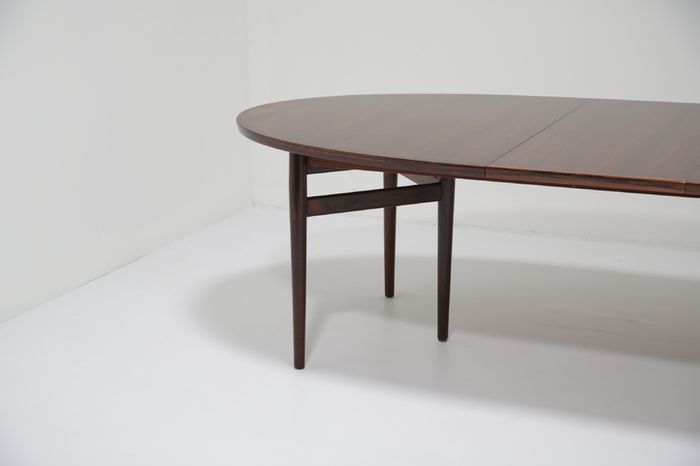 Vintage Rosewood Extending 10 Seater Dining Table Model 212 by Arne Vodder, 1960s