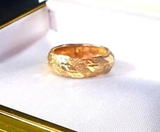 Vintage Hallmarked 9ct Gold Wedding Ring