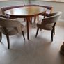 Mid-Century Oval Dining Table Image 4
