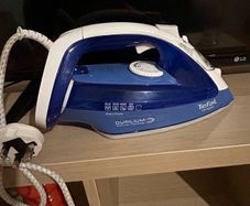 Iron and ironing board