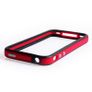 iPhone 4/ 4S Bumper Case Hard Plastic Rubber with Metal Buttons with Free Screen Protector Image 9
