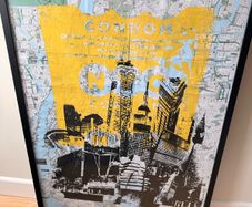 Framed Dennis Ouch Art. 120 each or all three for 300