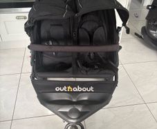 Out and about double buggy