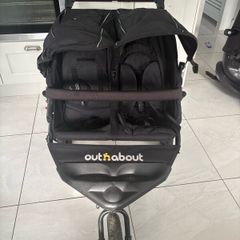 Out and about double buggy