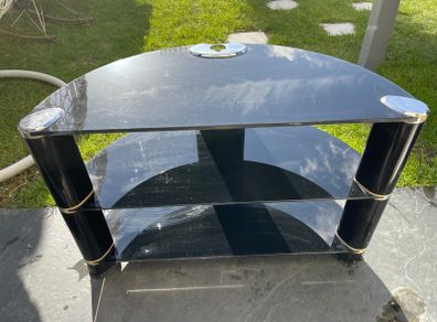 tv glass table