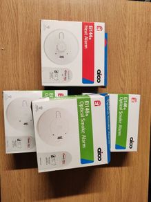 Set of 4 aico fire detectors