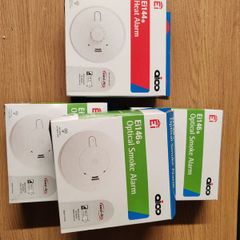 Set of 4 aico fire detectors