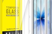 Screen Protector for iPhone 17 6.3-Inch, Tempered Glass Film with Easy Installation Tool, 9H Hardness, Case-Friendly, 3-Pack
