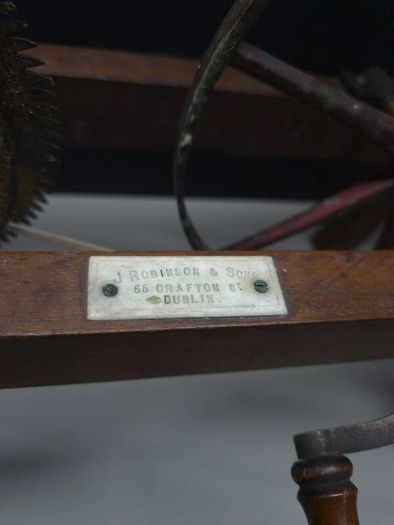 Rare Antique Dublin Scientific / Mechanical Demonstration Apparatus  J. Robinson & Sons, Grafton Street