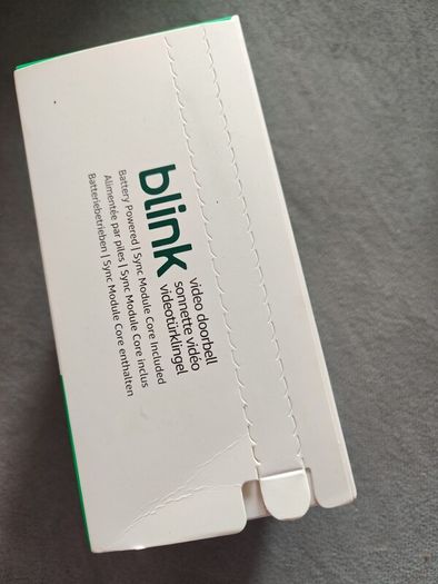 Blink doorbell and outdoor camera