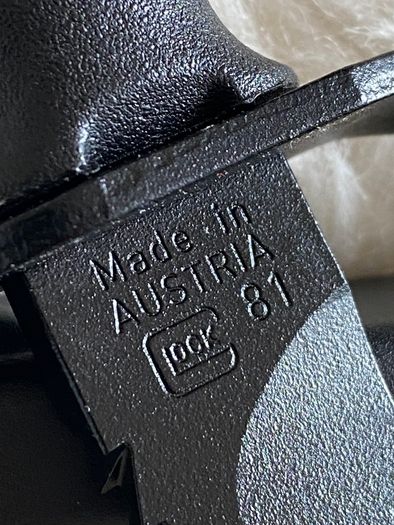 Military Glock Austrian Field Knife with Saw Black