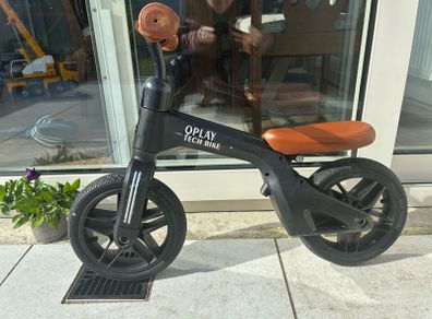 10 Inch QPlay Tech Balance Bike Black