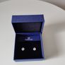 Swarovski crystal pierced earrings - New Image 2