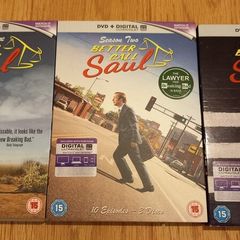 Better Call Saul DVD Seasons 1, 2, and 3