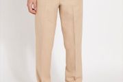 Regular Fit Active Waist Trousers - W38 L33 - TAN