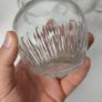 417 - Vintage Ribbed Collectible Decorative Bottles and Jars Image 7