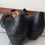 Clarks Unstructured Haywood Black Leather  Shoes Image 4