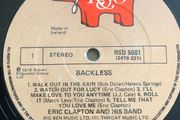 Eric Clapton Backless Irish Pressing Rock
