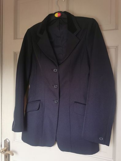 ladies black cotswold show jacket by shires