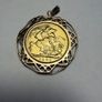 1902 Edward VII Gold Sovereign.9k Mount Image 3