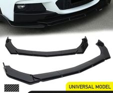 5pcs Upgraded Front Bumper Lower Lip Shovel with Stepped Design High-Quality ABS Material Car Accessories Accessory