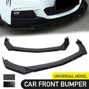5pcs Upgraded Front Bumper Lower Lip Shovel with Stepped Design High-Quality ABS Material Car Accessories Accessory