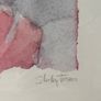 Framed watercolour painting of poppies Image 6