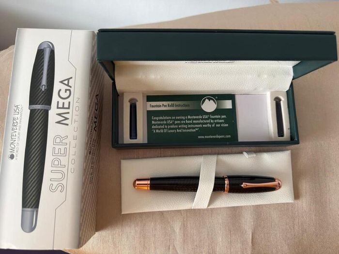 Monteverde USA Super Mega fountain pen - 1.1 stub nib-brand new