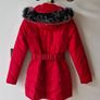 Red puffer coat (Carraig Donn) Image 2