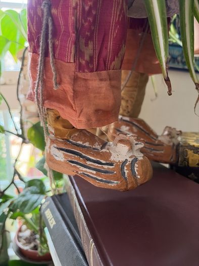 Pair Of 19th Century Burmese Puppets